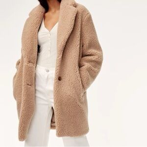 ARITZIA WILFRED FREE TEDDY COAT